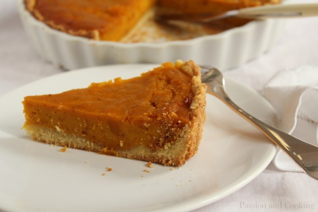 Italian-style pumpkin pie