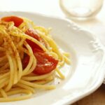 Spaghetti con bottarga