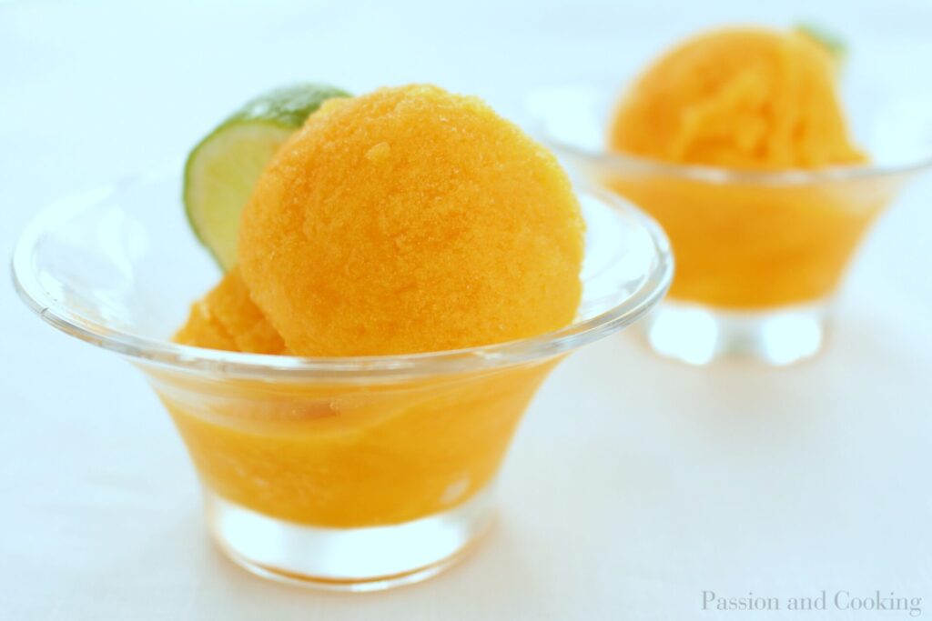 Sorbetto Mango e Lime