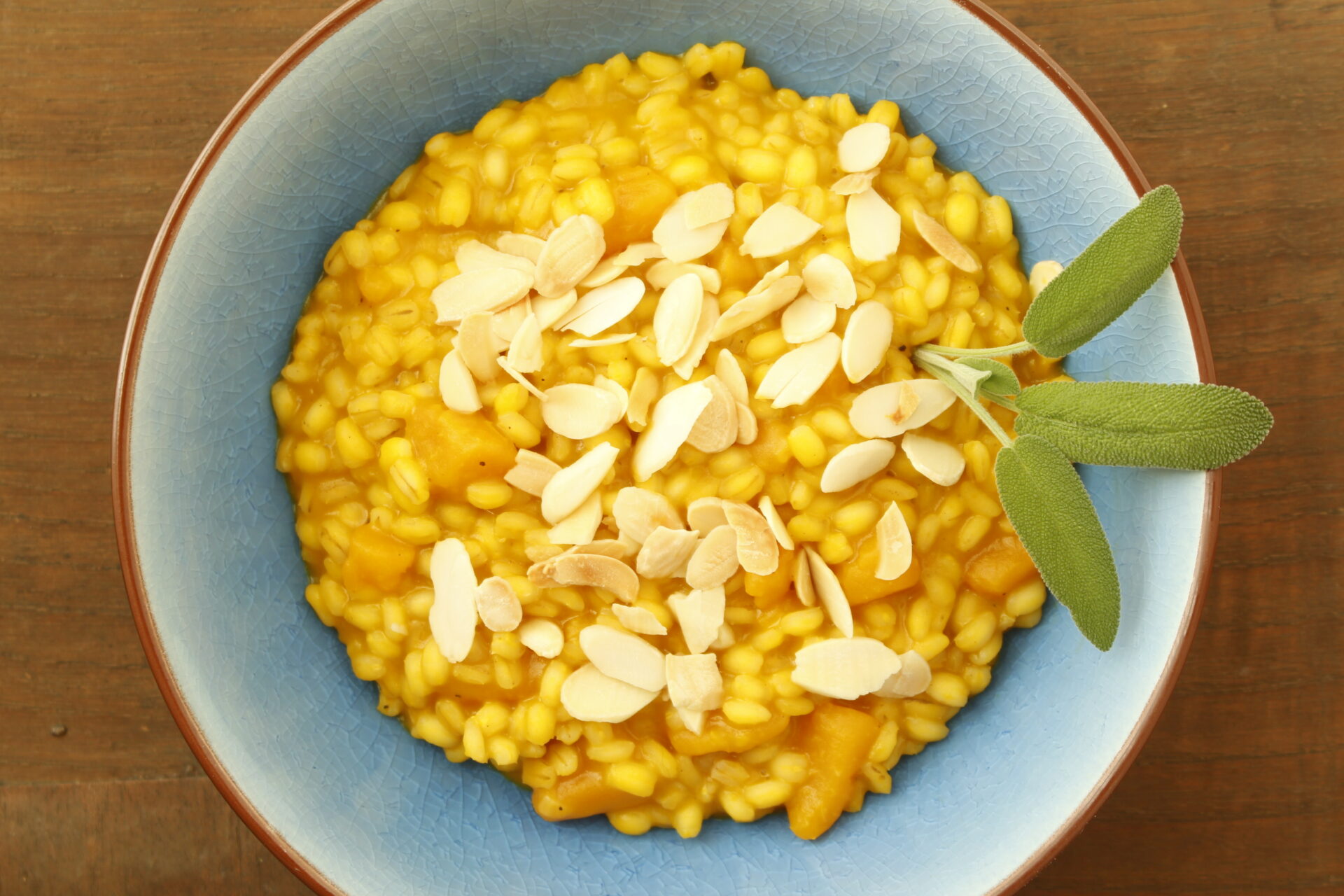 Orzotto con zucca