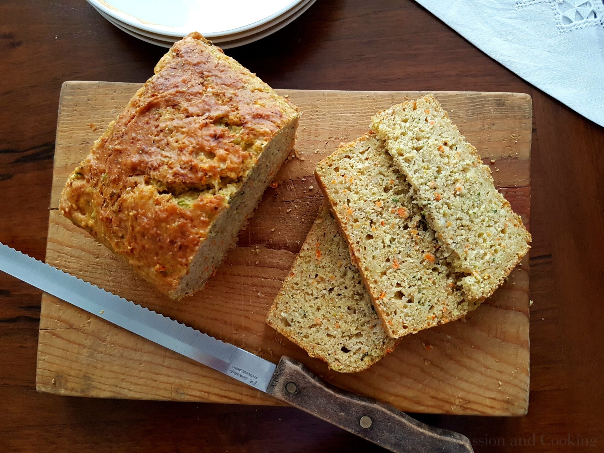 Zucchini carrot bread