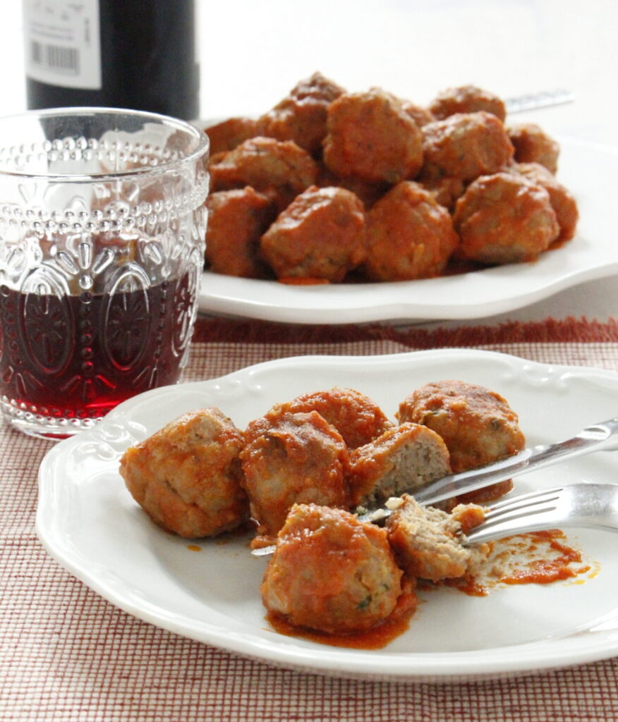 Italian meatballs 