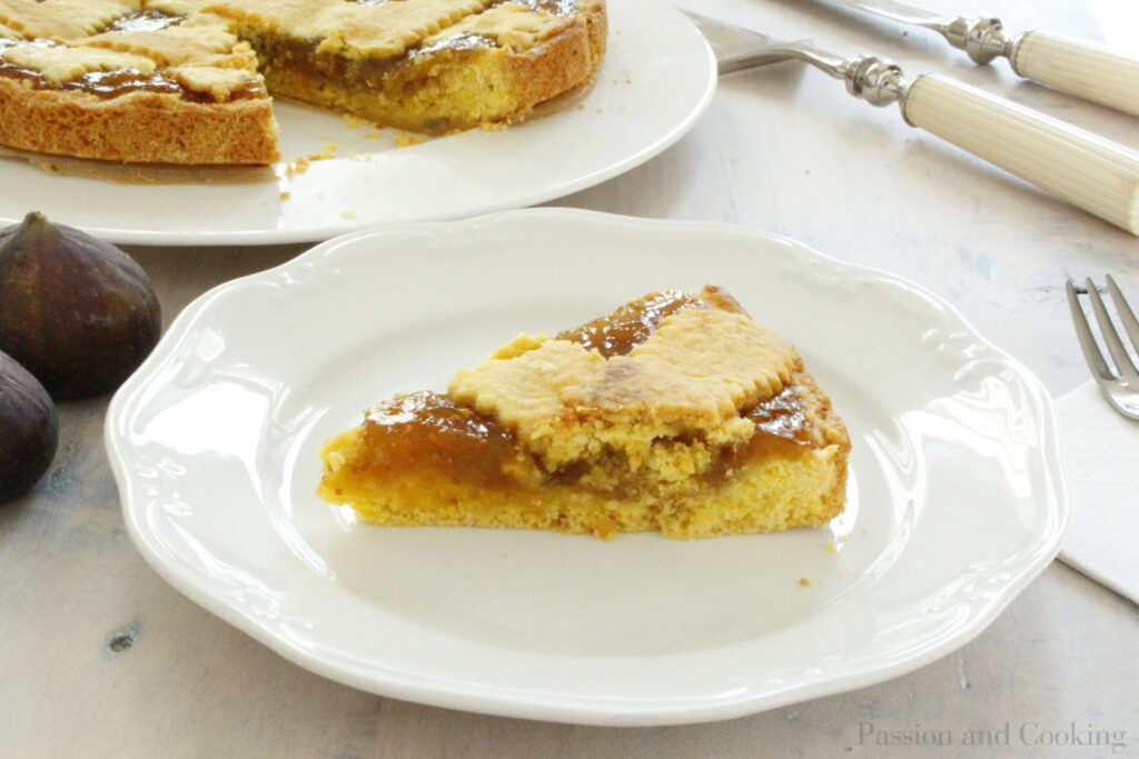 Crostata fichi e mandorle
