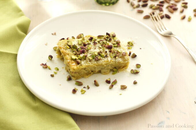 Lasagne al Pesto di Pistacchi (Pistachio Pesto Lasagna ...