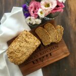 Homemade oatmeal and seeds bread